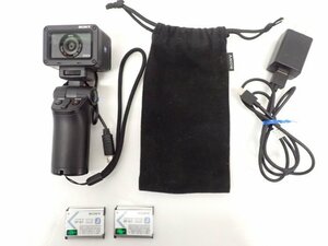 SONY ソニー サイバーショット RX0II DSC-RX0M2 シューティンググリップ VCT-SGR1 コンパクト 防水防塵デジタルスチルカメラ ∩ 6D4E9-2