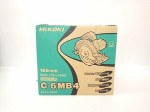 【未使用未開封品】 HiKOKI ハイコーキ 日立工機 165mm 電動丸のこ C6MB4 （2） □ 6D60E-13