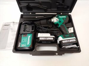 makita マキタ 14.4V 充電式インパクトドライバー MTD001DSX バッテリー2個/充電器/説明書/ケース付き □ 6D60E-8