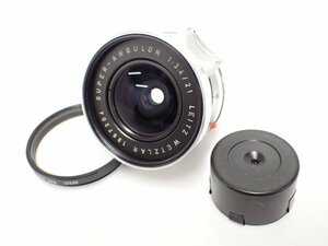Leitz Leica SUPER-ANGULON 21mm F3.4 ライツ ライカ スーパーアンギュロン 1963年頃 初期 Mマウントレンズ ∬ 6D557-16