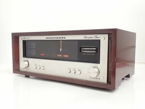 Marantz FM/AMチューナー Model 125 ウッドキャビネット入 マランツ ◆ 6D68D-20