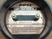 BOSE ダイレクトレフリフティング式スピーカーシステム 901 Series V ペア + 専用イコライザー+スタンドセット ボーズ ◆ 6D641-1_画像5