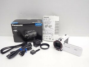 Panasonic デジタル4Kビデオカメラ HC-VX980M ホワイト 2016年製 パナソニック 元箱/説明書付き ∩ 6D61D-12