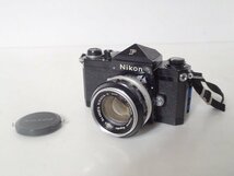 Nikon ニコン 一眼レフカメラ F ブラック + NIKKOR-S Auto 50mm F1.4 ★ 6D661-2_画像1