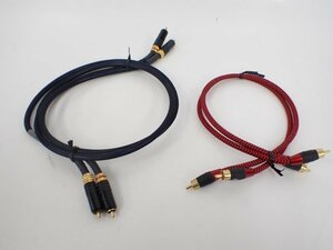 ORB Audio LC-A10-RCA RCA ハイエンドラインケーブル 1.0m ペア/Audio Quest SIDEWINDER RCA ケーブル 50cm ペア △ 6D65D-6