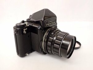 PENTAX ペンタックス 中判カメラ 6x7 TTL 前期型 ボディ + レンズ SMC TAKUMAR 6x7 105mm F2.4 □ 6D727-1