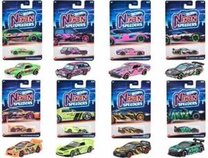 Hotwheels ホットウィール NEON SPEEDERS B ネオンスピーダーズ セリカ S2000 ダットサン510ワゴン ケンメリ RX-7 エクリプス インテテグラ