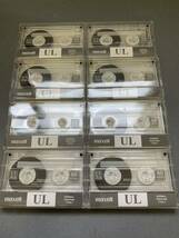 中古 カセットテープ maxell マクセル UL 8本セット_画像1