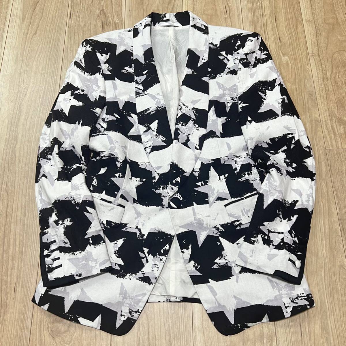 DRESS CAMP テーラードジャケット 44 裏地総柄 DRESS CAMP テーラードジャケット 44 裏地総柄