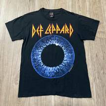 ★送料360円★ 90s USA製 DEF LEPPARD Tシャツ L ブラック デフレパード ロゴ 1993 ビンテージ メンズ ヴィンテージ バンT バンド R-5611_画像1