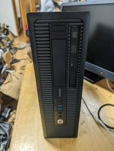 HP EliteDesk 800 G1 SFF Core i5-4590 3.3GHz　4GB 3TB　パソコン　ジャンク品