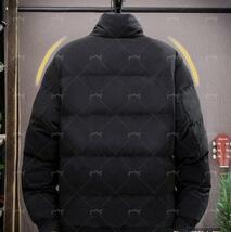 メンズ ダウンジャケット ブルゾン キルティング 中綿ジャケット コート 冬 アウター 防風 防寒 ジャンパー シンプル 大きいサイズ 5XL_画像5