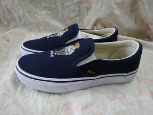 * new goods Ralph Lauren Longwood ΑνδρικSlip-On 23.5 cm NT21