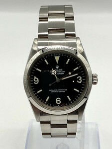 【IT5SH6JNIWXA】ROLEX ロレックス ヴィンテージ エクスプローラーⅠ Ref.1016 1971年 精度良好