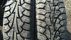 No4 中古タイヤ 165/70R14　ハンコック i※pike　送料込 4本　スパイク