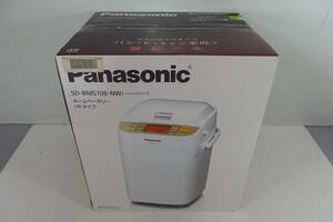 ◆未使用に近い Panasonic パナソニック ホームベーカリー 1斤タイプ SD-BMS106-NW シャンパンホワイト