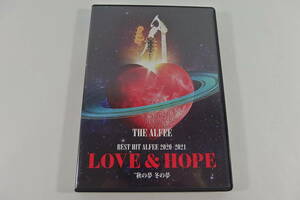 ◆Blu-ray THE ALFEE BEST HIT ALFEE 2020-2021 LOVE&HOPE 秋の夢 冬の夢 2枚組