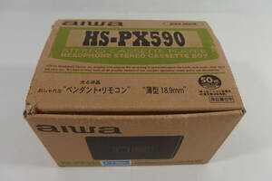 ◆aiwa アイワ ポータブルカセットプレーヤー HS-PX590