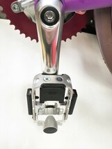 自転車 折り畳み式ペダル フラットペダル VP ブイピー VP-117 シルバー ペア VP Components 箱付_画像6