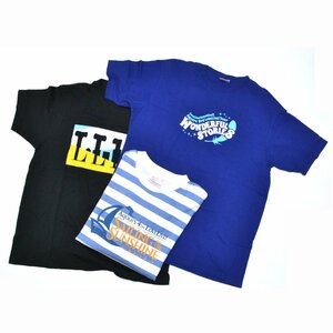 ラブライブサンシャイン 2017 Tシャツ 3枚セット Fサイズ Lブラック トップス M794605