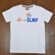 未使用 24karats SURF 24カラッツ ラインストーン プリントTシャツ 半袖 Mサイズ メンズ M794801_画像1