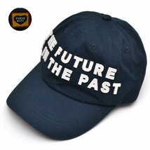 HUMAN MADE ヒューマンメイド 6パネル ロゴキャップ 帽子 メンズ THE FUTURE IS IN THE PAST M772108_画像1