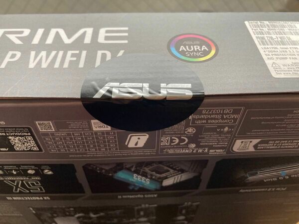 ☆新品未開封品/匿名配送☆ASUS PRIME Z790-P WIFI D4 マザーボード ゲーミング