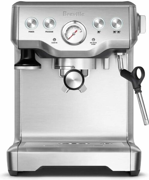 ☆新品未開封/送料込☆Breville ブレビル エスプレッソマシン コーヒーメーカー シルバー系 BES840XL バリスタ