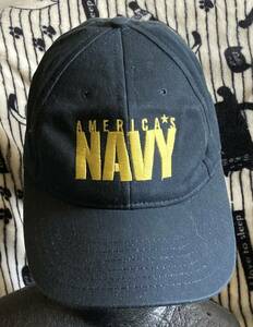 海外直輸入!!激レアキャップ【AMERICA'S NAVY アメリカズネイビー】スナップバックキャップ帽子CAP/大人用フリーサイズ/ユニセックス仕様