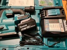 (マキタ) 充電式ジグソー JV184DRG バッテリBL1860B+充電器DC18RF+ケース付 18V対応 makita バッテリーあり 新品 中古 品薄 レア_画像1