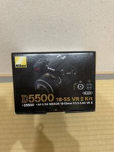 Nikon ニコン デジタル一眼レフカメラ D5500 18-55 VRII kitレンズキット BLACK カバン付き