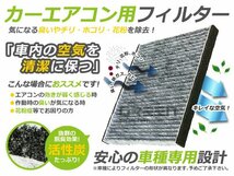 メール便送料無料 エアコンフィルター ヴォクシーVOXY AZR60系 87139-28010 互換品 クリーンフィルター 脱臭 エアフィルタ 自動車用_画像1