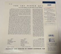 アート・ペッパー・カルテット / The Art Pepper Quartet 35208-28 （株）バップ 超重量盤(183g)_画像2