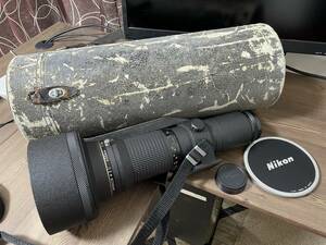 Nikon　Ai-S　　ED　600mm　1:5.6　　ケース　キャップ付　　ニコン　NIKKOR 600 5.6