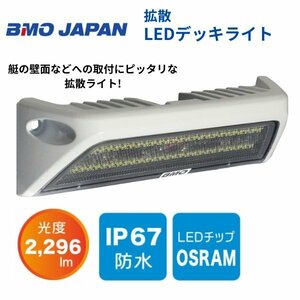 ■BMOジャパン■新品　拡散LEDデッキライト　40A0025　ボートライト　デッキライト　防水ライト　大型船対応！