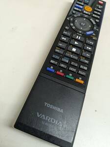 【FNB-13-74】TOSHIBA 東芝 VARDIA レコーダー用リモコン ブ BD SE-R0357 RD-S1004K/RD-S304K 通電しません・ジャンク