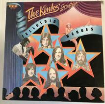 希少 未CD化音源収録 LP KINKS ザ・キンクス・グレイテスト わが銀幕のスタアたち KINKS' GREATEST CELLULOID HEROES RVP-6082_画像1