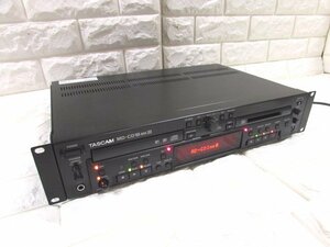 チェック済美品☆タスカム MD-CD1BMKⅢ MD/CDデッキ レコーダー 2014年製 音響機材 PA