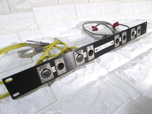  working properly goods * power amplifier rack for 2ch/1U size. IN/OUT panel * check settled ②