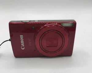 キャノン canon IXY 190 PC2266 デジタルカメラ バッテリーパック付き レッド コンパクトデジタルカメラ 28ｊ-2-3