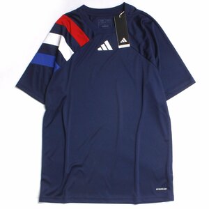 【タグ付き・新品】adidas サッカーウェア プラクティスシャツ 半袖 FORTORE23 ジャージー 定価3,630円 sizeM IK5738 アディダス