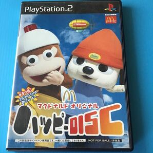 used PS2 ゲーム ソフト 「 マクドナルドオリジナル ハッピーディスク 」ハッピーDISC / ピポサル パラッパラッパー / 激レアムービーもの画像1