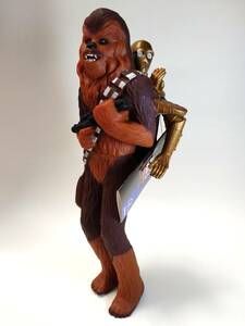 ★スターウォーズ　STAR WARS　チューバッカ ＆ C-3PO　アプローズ社製ソフビフィギュア Chewbacca ＆ C-3PO applause