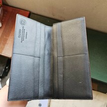 GANZO,交渉可,コードバン,別注,ガンゾ,財布,札入れ,カード,ファスナー小銭入れ付き長財布,CORDOVAN,革,ヌメ,小物,レザー,ブラック,黒メンズ_画像3