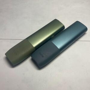 01.79 売り切り【2台お得セット】iQOS イルマワン グリーン ブルー