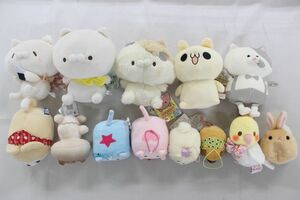 P00】こどもにゃんこ 豆しば 他 ぬいぐるみ まとめ大量グッズセット品