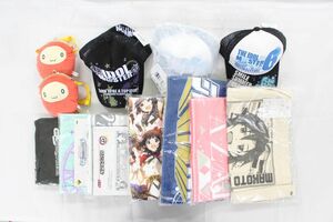 P00】ラブライブ アイドルマスター アイマス がま口 メッシュキャップ 等 まとめ大量グッズセット品