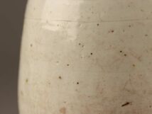 古美術 朝鮮古陶磁器 李朝 白磁 徳利 時代物 極上品 初だし品 C4078_画像8