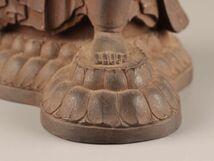 仏教美術 国宝写し 弥勒菩薩 仏像 在銘 時代物 極上品 初だし品 C4063_画像8