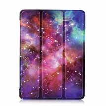 iPad Pro 11インチ (第1/2/3/4世代) 2018/20/21/22年 iPad Air 4/5 アイパッド プロ エアー スタンド ケース カバー スペース 宇宙 星空_画像1